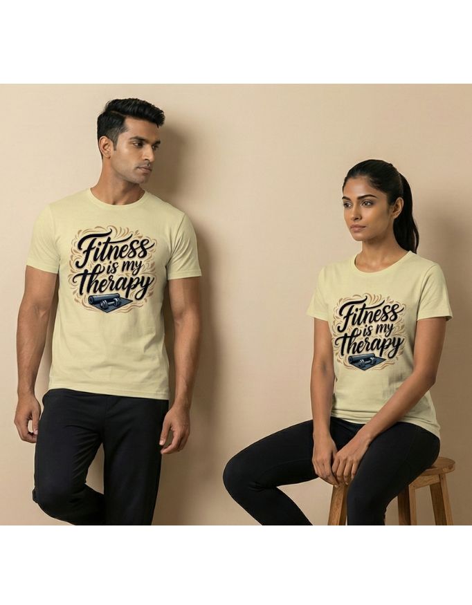 Fitness Is My Therapy Unisex T-Shirt