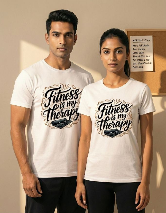 Fitness Is My Therapy Unisex T-Shirt
