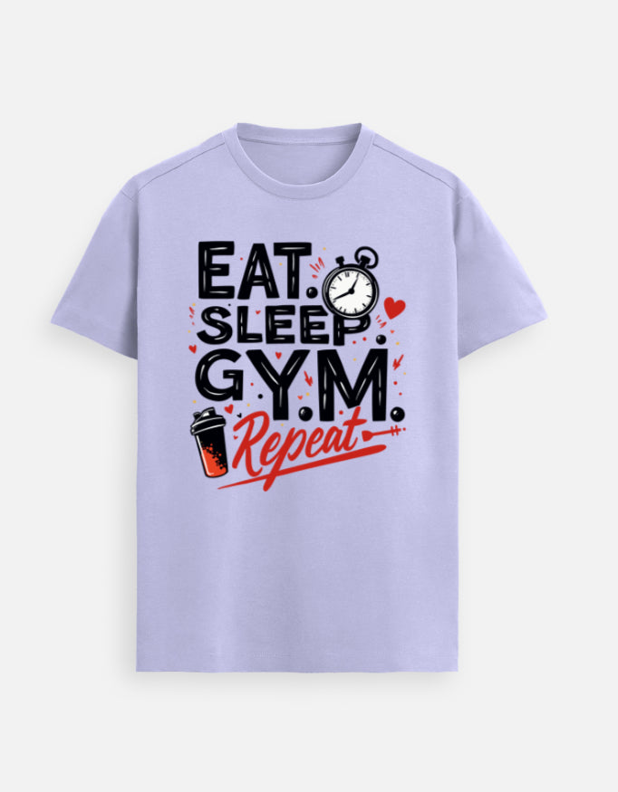 Eat Sleep Gym Repeat T-Shirt