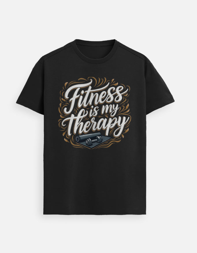Fitness Is My Therapy Unisex T-Shirt