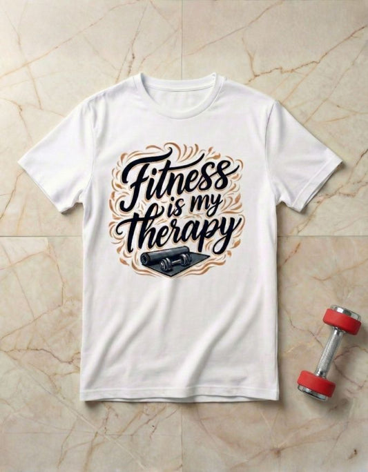 Fitness Is My Therapy Unisex T-Shirt
